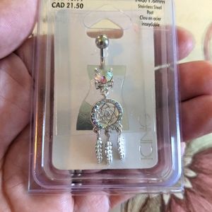 🌹NWT Dream Catcher Belly Button Ring! Super Sparkly! 🌹